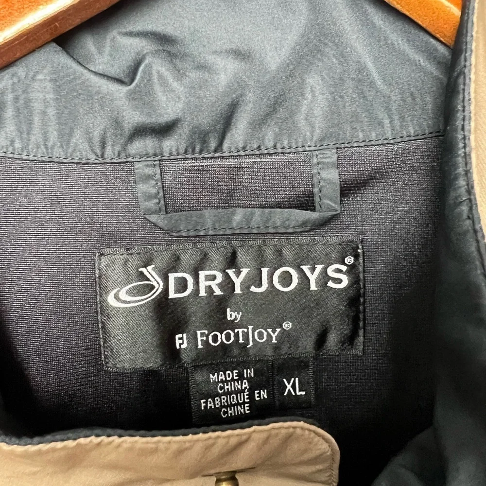 DryJoys By FootJoy Short Sleeve 1/4 Zip Golf Pullover Jacket XL